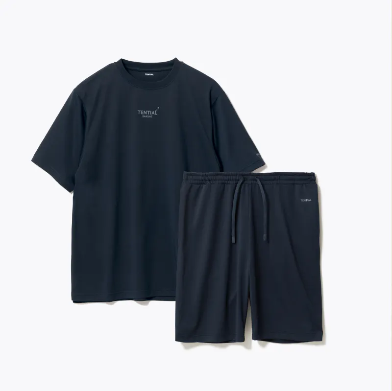 BAKUNE Dry Men's 上下セット（半袖Tシャツ・ショートパンツ）