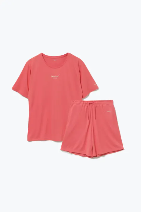BAKUNE Dry Women's 上下セット（半袖Tシャツ・ショートパンツ）