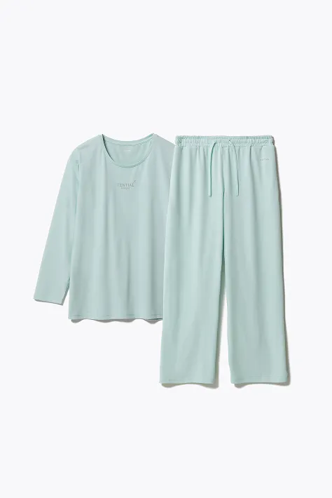 BAKUNE Dry Women's 上下セット（長袖Tシャツ・ロングパンツ）