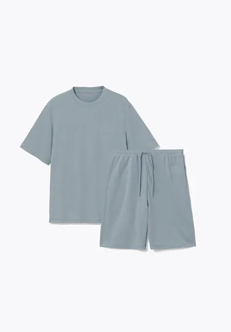 BAKUNE スムース 上下セット（半袖Tシャツ・ショートパンツ）