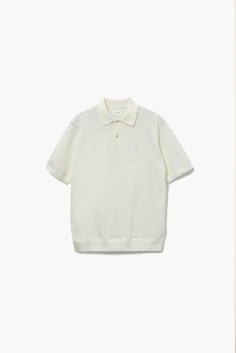 【ライトニット】半袖ポロシャツ