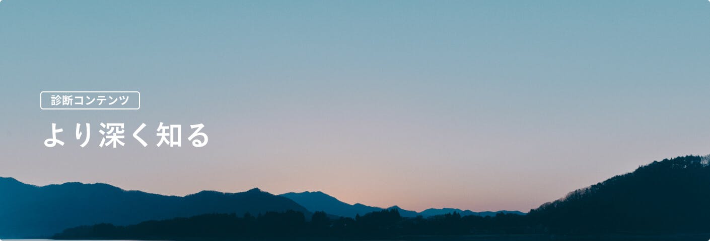 診断コンテンツ より深く知る