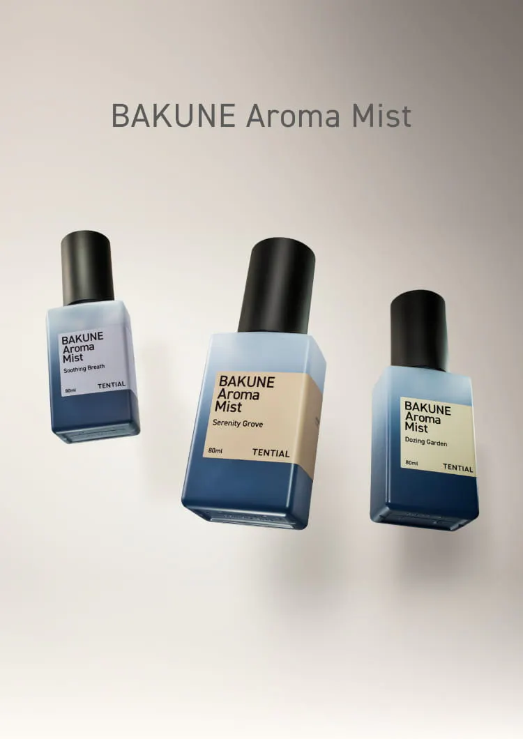 BAKUNE Aroma Mist | TENTIAL公式オンラインストア