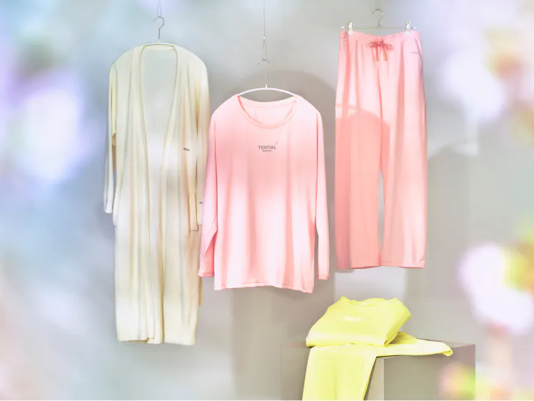 春の夜に寄り添うナイトウェアセット