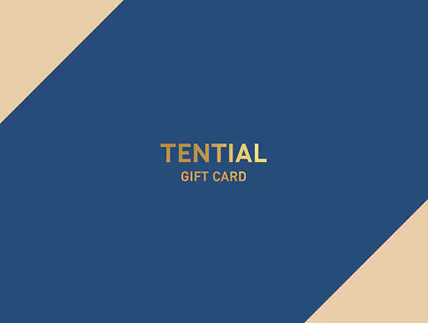TENTIAL ギフトカードとギフトボックス
